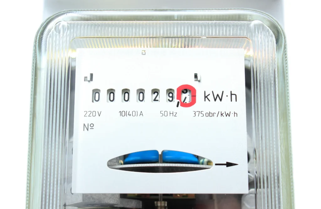 Przykładowy licznik indukcyjny